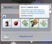 Sims 4: Rock Climbing Gear Guide